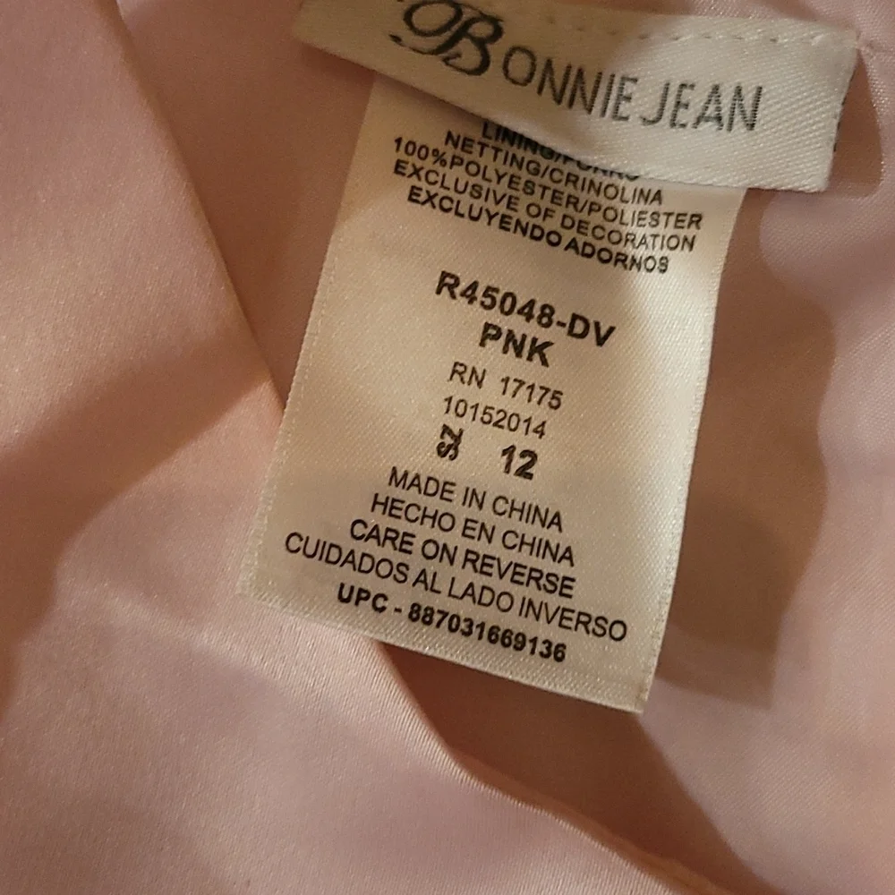 Bonnie Jean pink bonnie